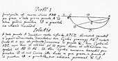 A Proof By Isaac Newton