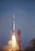 Atlas-Agena Rocket Launch