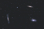 Leo Trio of Galaxies,M65,M66,NGC 3628