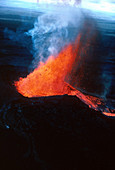 Kilauea Volcano Erupting