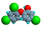 Triclosan Molecule