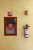 Fire hose and fire extinguisher