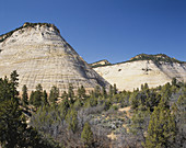 Checkerboard Mesa,Utah,USA