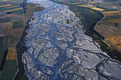 Braided River in New Zealand