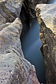 Slot Canyon,North Saskatchewan River