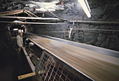 Conveyor Belt at Gold Mine