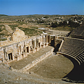 Roman Amphitheatre,Gerasa,Jordon