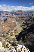 South Rim view of the Grand Canyon,USA