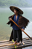 Chinese Fisherman on Li River,China