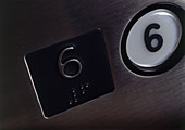 Braille Elevator Button