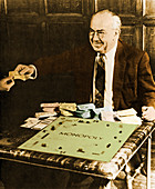 Charles Darrow with Monopoly
