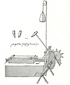 File Cutting Machine by Leonardo Da Vinci