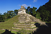 Temple at Palenque,Mexico