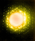 X-Ray Diffraction Polyethylene Crystals