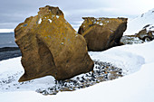 Rocks at Brown Bluff,Antarctica
