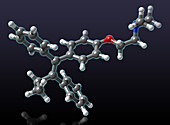 Tamoxifen Molecular Model