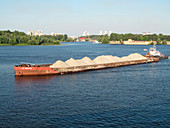 Barge,Kiev,Ukraine