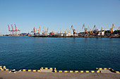 Empty Port of Odessa,Ukraine