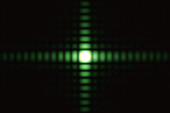 Diffraction on square aperture