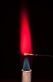 Lithium chloride Flame Test