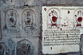 Sati Handprints at Junagarh Fort,India