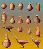 Prehistoric Clay Rattles