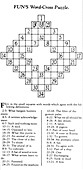 First Modern Crossword Puzzle,1913