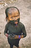 Xikrin Indian Child,Brazil