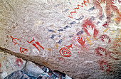 Ancient handprints,Argentina