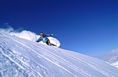 Snow Surfing in the French Alps