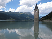 Reschen Reservoir,Italy