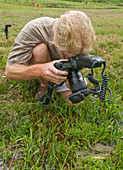 Photographing Snake