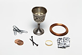 Household objects made from metals