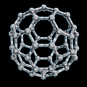 Buckminsterfullerene,illustration