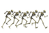 Man Running,illustration