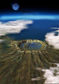 Chicxulub Crater,illustration