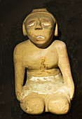 Cherokee Indian Clay Figurine