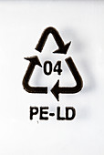 PELD recycling symbol