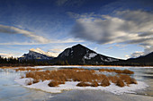 Mt. Rundle and Vermillion Lake