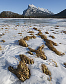 Mt. Rundle and Vermillion Lake