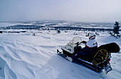 Winter Snowmobile Raid