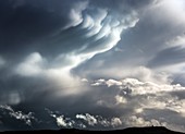 Storm cloud formation United Kingdom