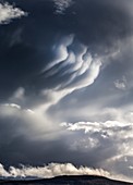 Cloud formation over Shropshire,UK
