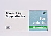 Glycerol suppositories
