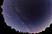 Milky Way & International Space Station