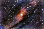 Central Core of Andromeda Galaxy