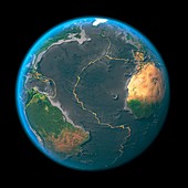 Global tectonics,mid-Atlantic Ridge