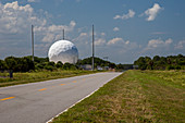 Radar dome,Cape Canaveral,USA