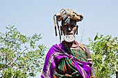 Mursi woman with clay lip disc