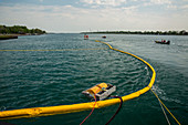 US coast guard oil spill training